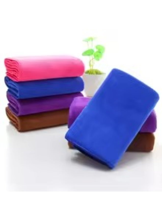 4-Pack Ultra Absorbent Microfiber Car Cleaning Towels – Fast Drying, Scratch-Free Polishing Cloths for Cars, Glass & Home Surfaces – Soft Detailing Towels with Stylish Logo Design - Image 1