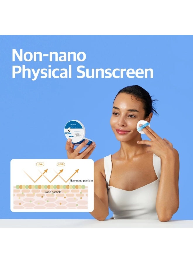 ROUND LAB Birch Juice Sun Cushion SPF50+ Cooling Hydrating 15g - Image 2