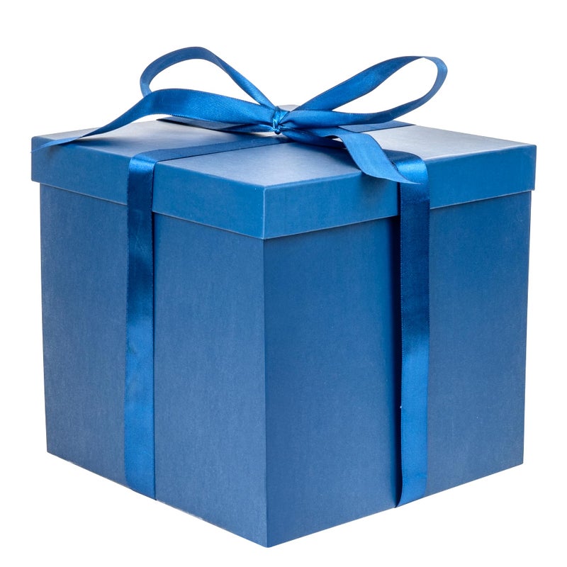 Jaywayang 10 Large Gift Box with Lid and Ribbon Black Gift Box with Paper Filler for Birthday Wedding Valentines Day Fathers Day Anniversarry Presents Wrapping - Image 2