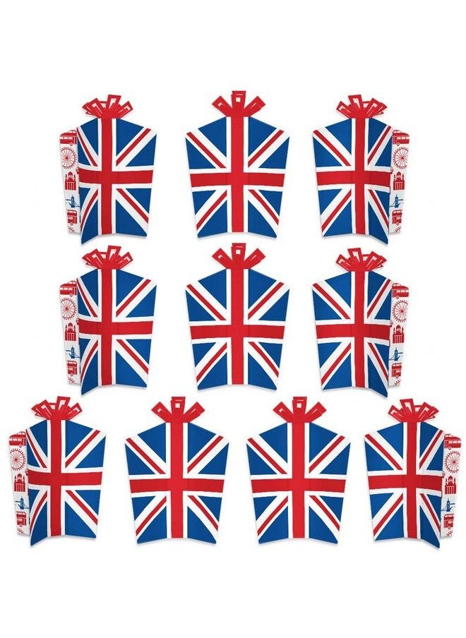 Big Dot of Happiness Cheerio London Table Decorations British Uk Party Fold And Flare Centerpieces 10 Count  - Image 2
