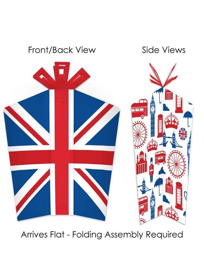 Big Dot of Happiness Cheerio London Table Decorations British Uk Party Fold And Flare Centerpieces 10 Count  - Image 3