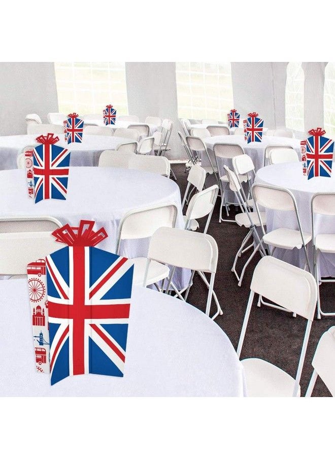Big Dot of Happiness Cheerio London Table Decorations British Uk Party Fold And Flare Centerpieces 10 Count  - Image 5