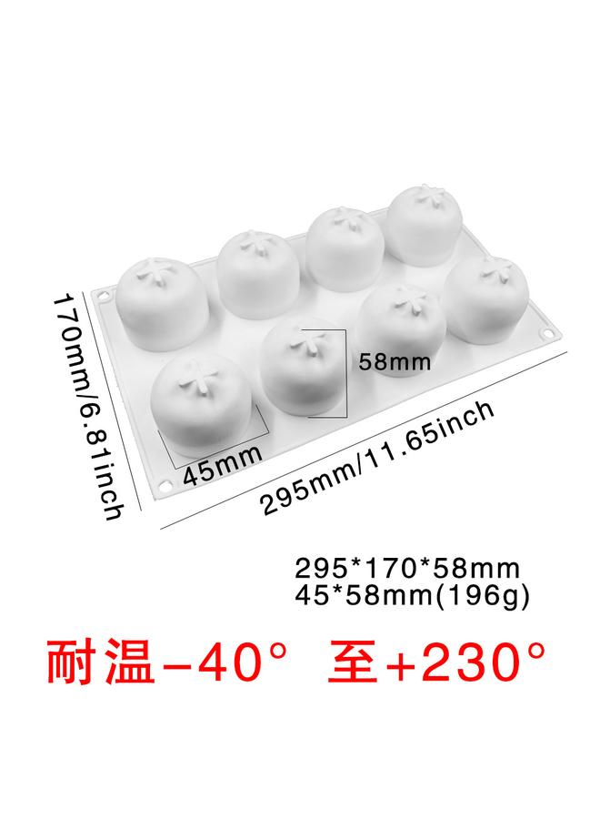 الأزرق جي دبليو الفاكهة موس سيليكون قالب كعكة DIY على شكل فواكه خبز على الطراز الفرنسي Qifeng قالب الحلوى - Image 1