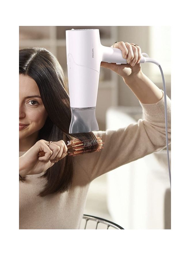 Philips BHD500 Hair Dryer With ThermoProtect And Fast Drying 2100 Watt White - Image 5