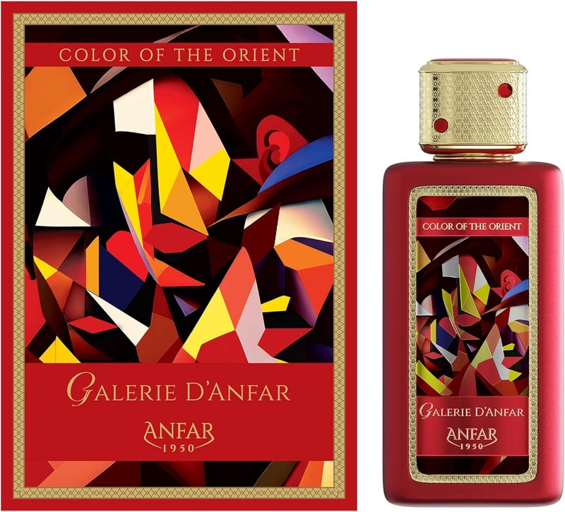 Anfar أنفار غاليري دانفار - لون الشرق 3.4 أونصة بخاخ عطر مركز للجنسين - Image 1