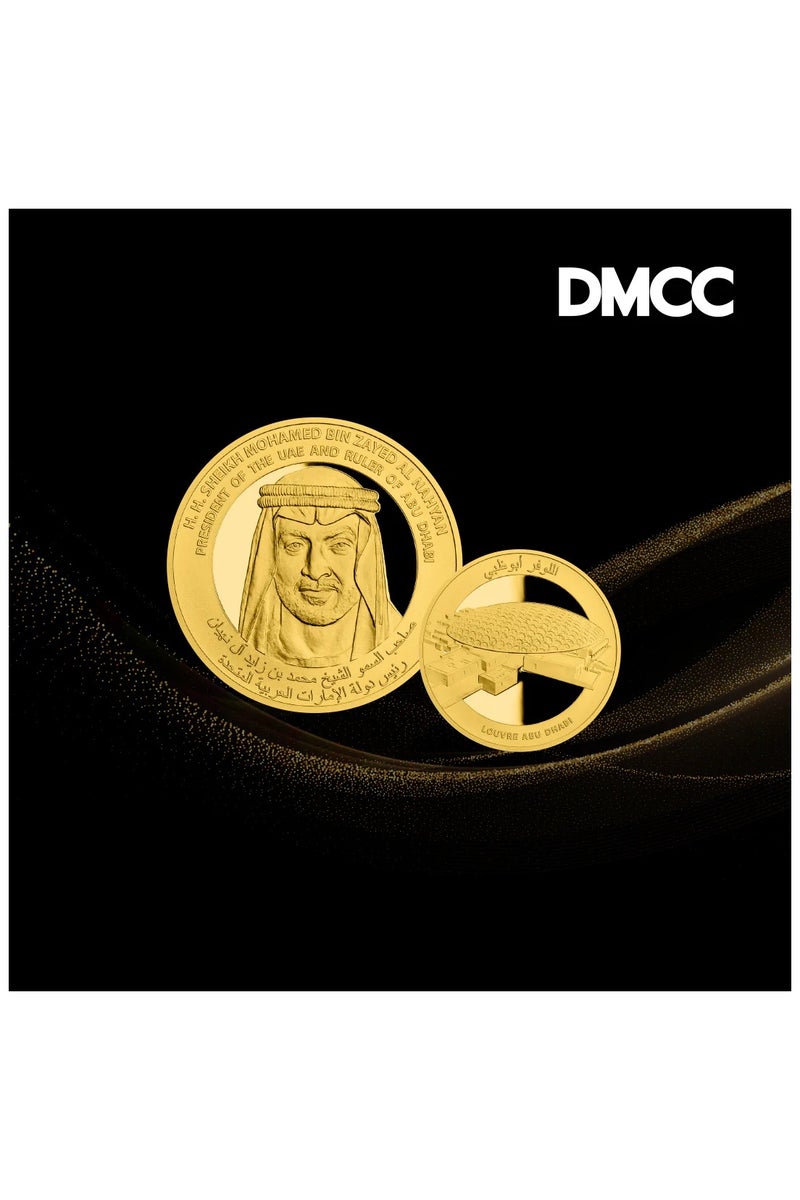 ABConcept UAE Gold Bullion Coin – First Edition 1/2 oz (Louvre Abu Dhabi) - Image 1