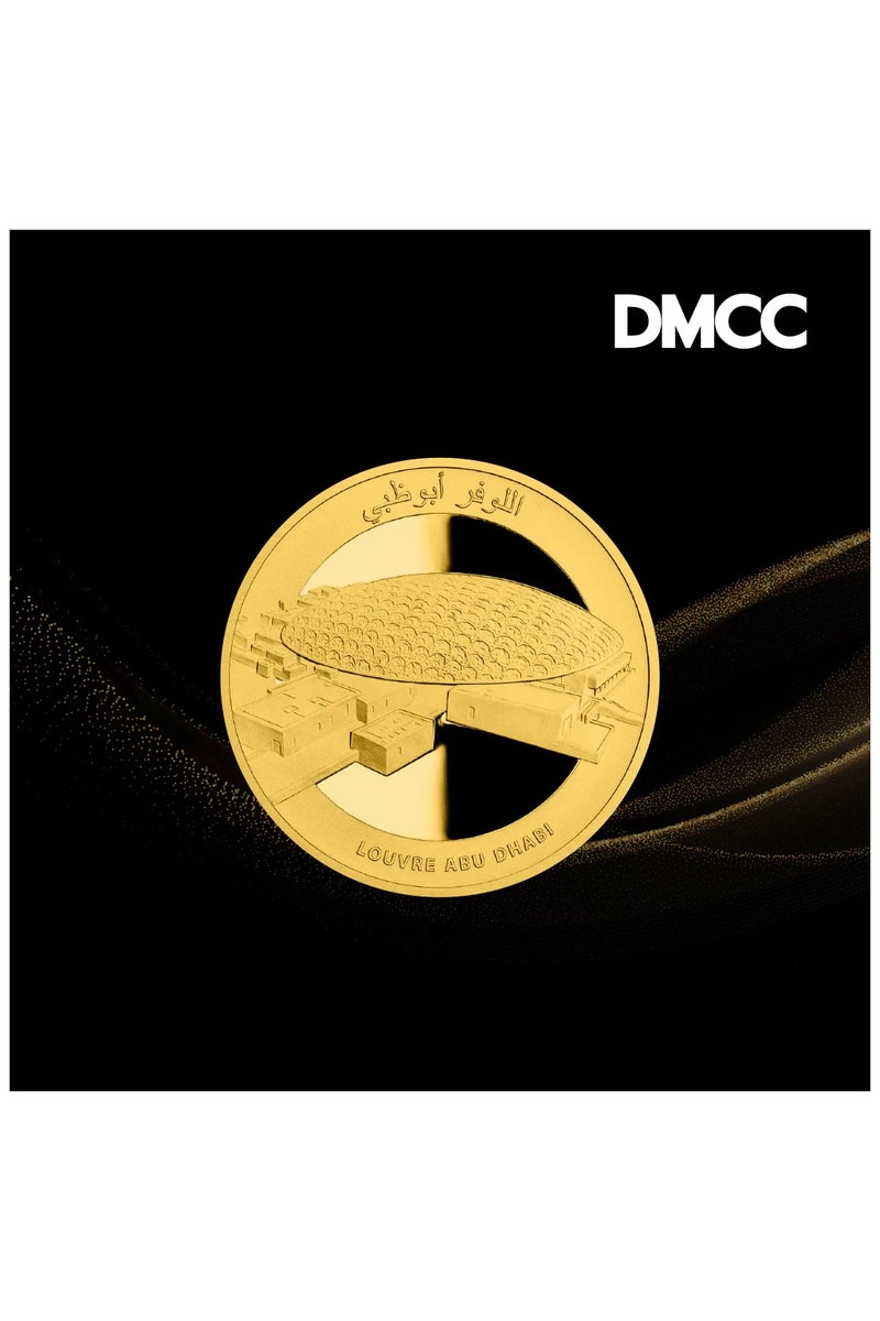 ABConcept UAE Gold Bullion Coin – First Edition 1/2 oz (Louvre Abu Dhabi) - Image 3