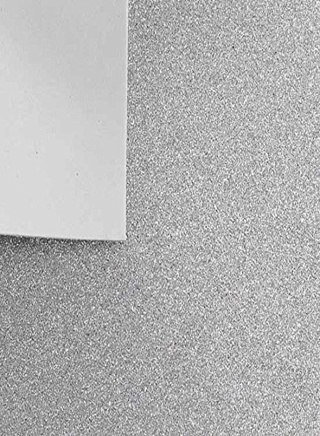 A'SHOP A4 Size Silver Eva Foam Glitter Designer Sheets for Art & Craft (Set of 10 Sheets) - Image 5