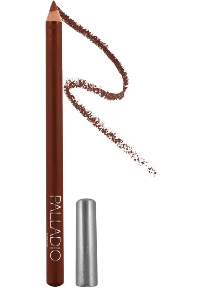 Palladio Lip Liner Pencil, Wooden, Firm yet Smooth, Contour and Line with Ease, Perfectly Outlined Lips, Comfortable, Hydrating, Moisturizing, Rich Pigmented Color, Long Lasting, Spice - Image 1