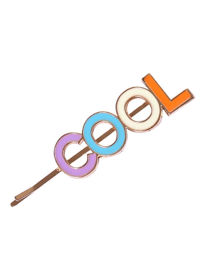 NIBEMINENT Cool Word Hair Clip Multicolour - Image 1