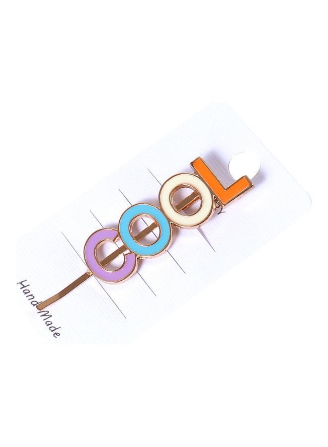 NIBEMINENT Cool Word Hair Clip Multicolour - Image 2