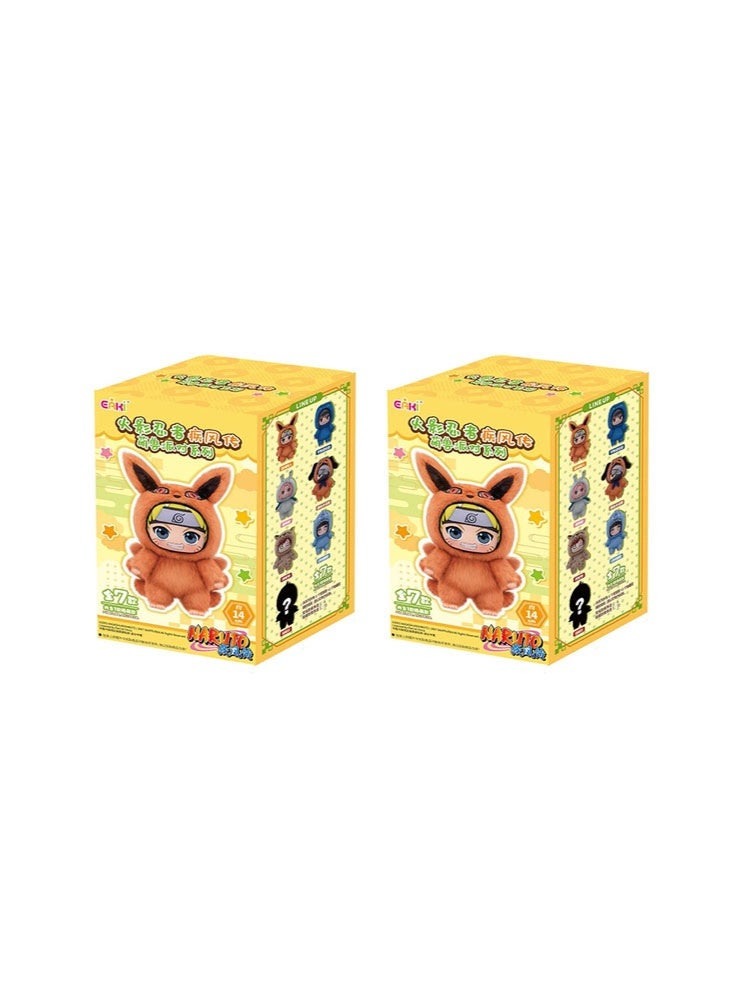 عام ناروتو دمية الفينيل ألعاب من نسيج مخملي صندوق أعمى اوزوماكي ناروتو كاكاشي ساسوكي دمية دمية المد اللعب هدية عيد ميلاد - Image 1