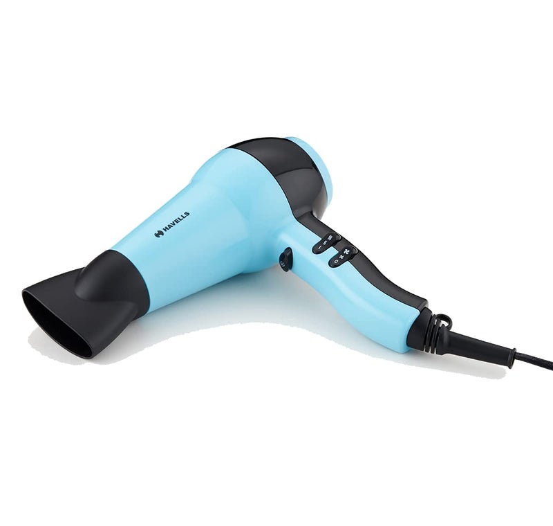 Havells 2000W Hair Dryer|2 Heat Settings (Hot/Warm) With Cool Shot|Thin Concentrator|Heat Balance Technology|Hair Brush Included|Midnight Black|Perfect Blow Dry Companion|Hd3276-2000 Watts - Image 2