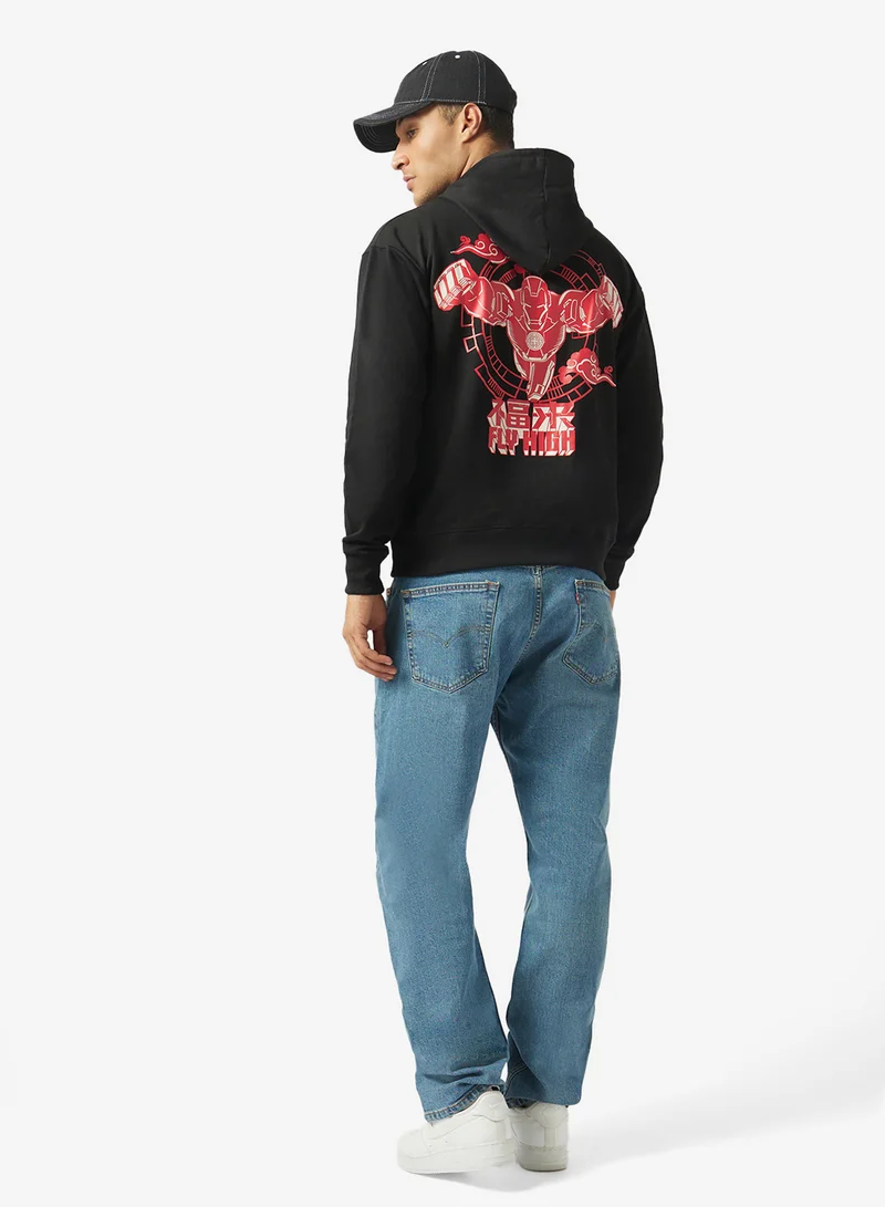 Marvel  Marvel Men'S Oversized Pullover Hoodie for Men | Best Price UAE