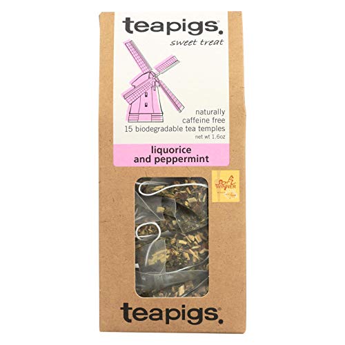 Teapigs Liquorice & Peppermint - 15 Tea Temples(net wt 1.6 oz) - Image 4