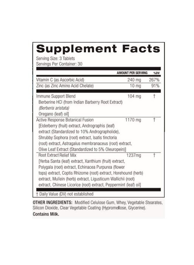Palo Defense Wellness Formula Vitamins & Herbal Blend - Immune System Support Supplement - with Elderberry, Vitamin C, Zinc, Echinacea, Astragalus, Andrographis— 90 Tabs - Image 5