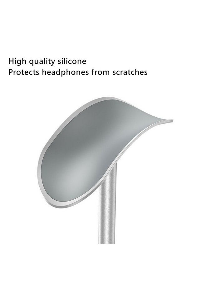 Beauenty - Detachable Headphone Stand, Aluminum Alloy Headset Stand with Solid Heavy Base, Universal Rounded Corner Anti Slip Gaming E-sports Desktop Headset Display Stand - Image 1