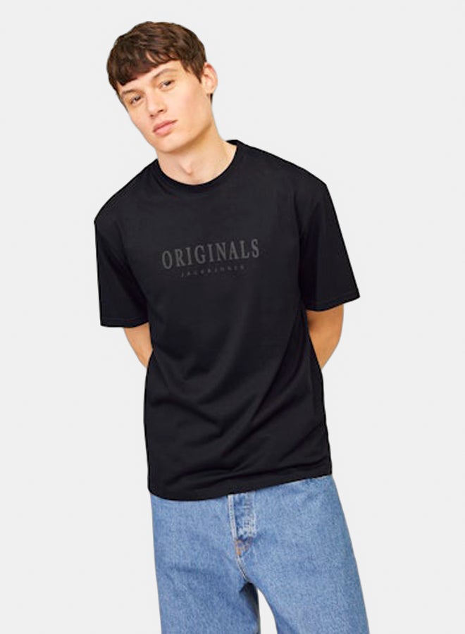JACK & JONES JACK & JONES Mens Frederiksberg Crew Neck Tee  - Image 4