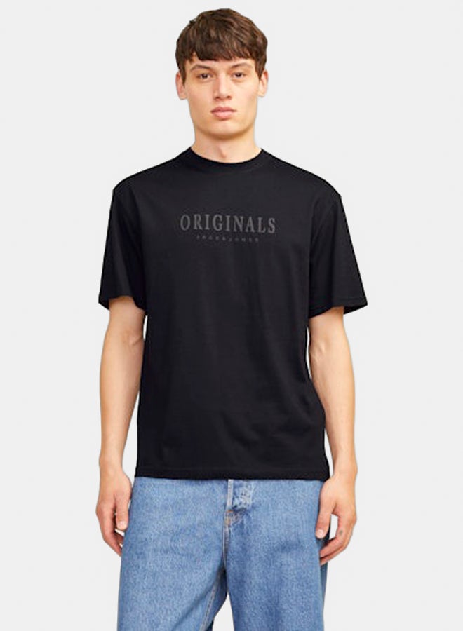 JACK & JONES JACK & JONES Mens Frederiksberg Crew Neck Tee  - Image 2