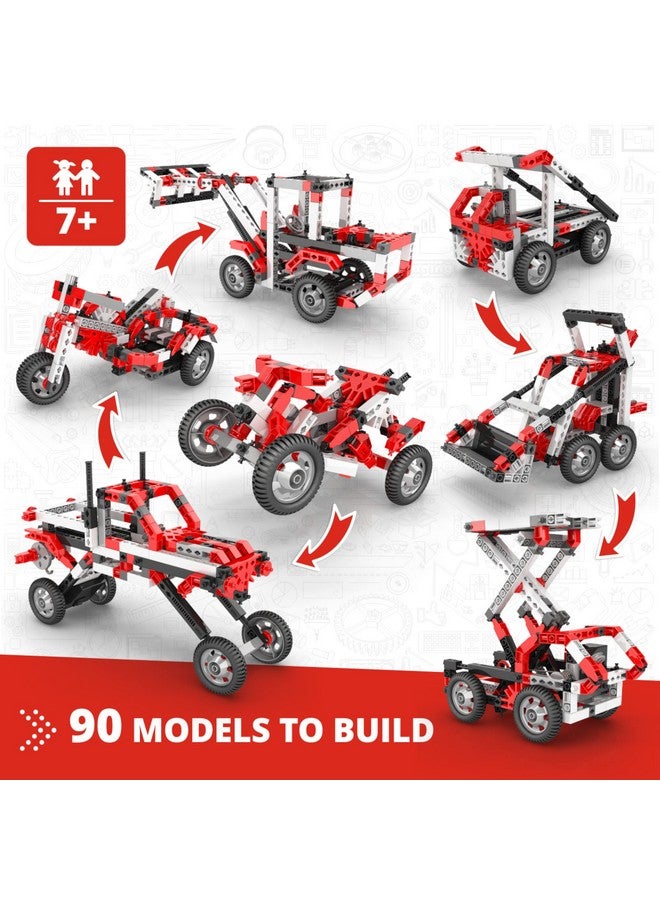 Engino Engino- Inventor Stem Toys, 90 Motorized Models, Educational Playset for Kids 7+, Engineering Kit, Stem Building Toys, Gifts for Boys & Girls  - Image 2