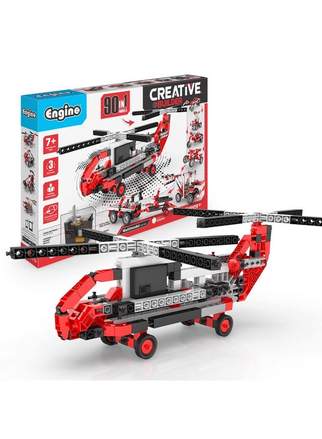 Engino Engino- Inventor Stem Toys, 90 Motorized Models, Educational Playset for Kids 7+, Engineering Kit, Stem Building Toys, Gifts for Boys & Girls  - Image 1