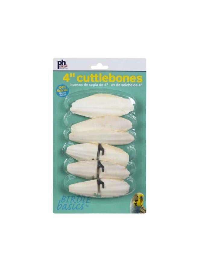 Cuttlefish bone file for small birds 6 pieces 10 cm