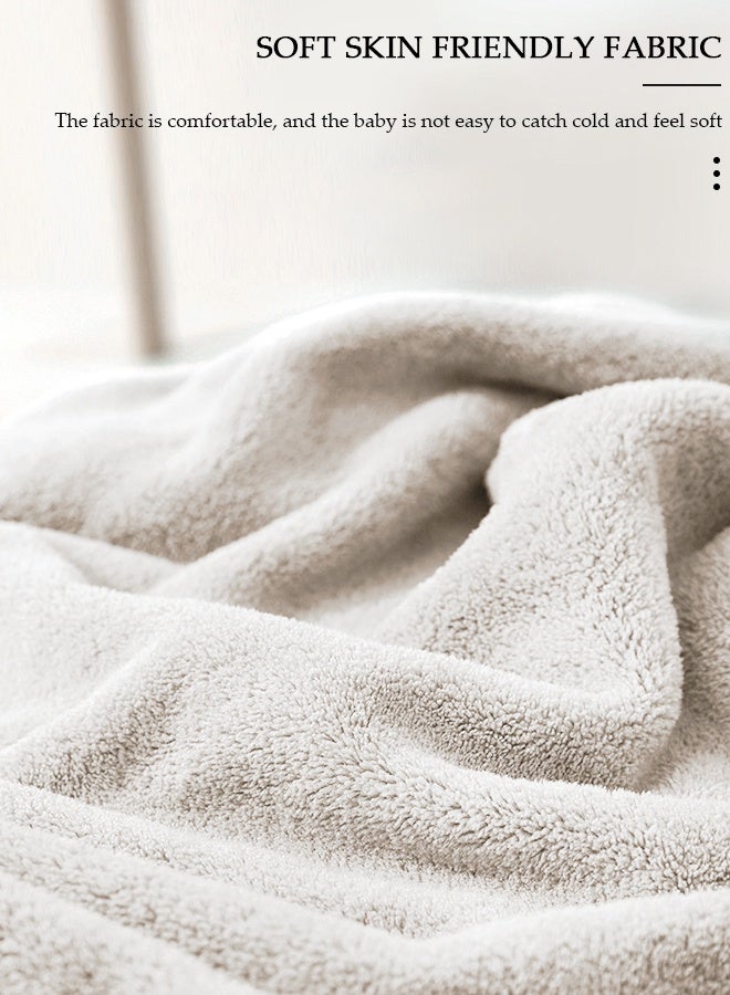 DUNISO منشفة حمام للأطفال حديثي الولادة بغطاء رأس منشفة أطفال فائقة الامتصاص وناعمة من القطن بغطاء رأس للأطفال الصغار منشفة حمام أطفال بغطاء رأس للجنسين - Image 5