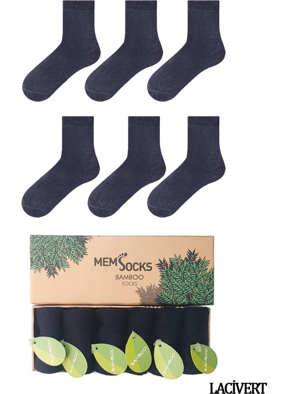 Mem Socks - 6-Piece Unisex Bamboo Children's Socket Socks Special Boxed - Image 1