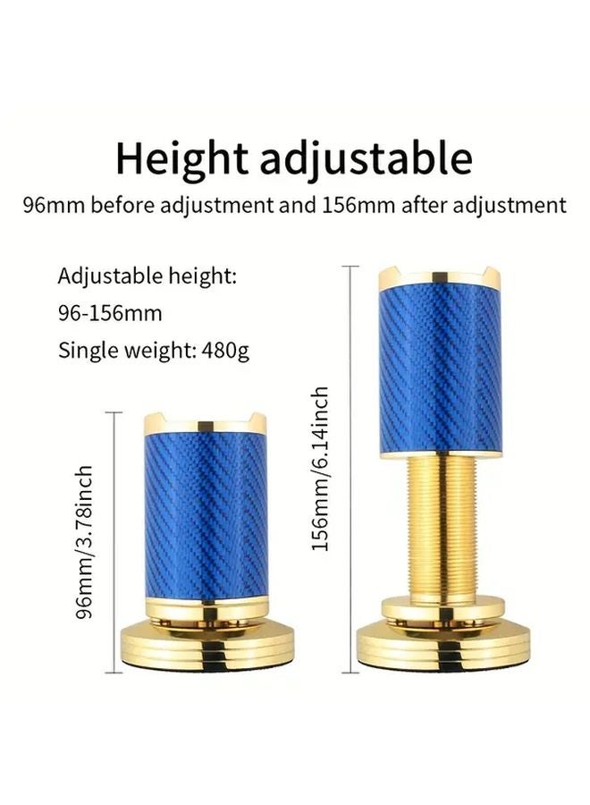 High End Aluminum Alloy Power Cord Holder Shock Absorbing Space Saving Speaker Accessory - Image 3