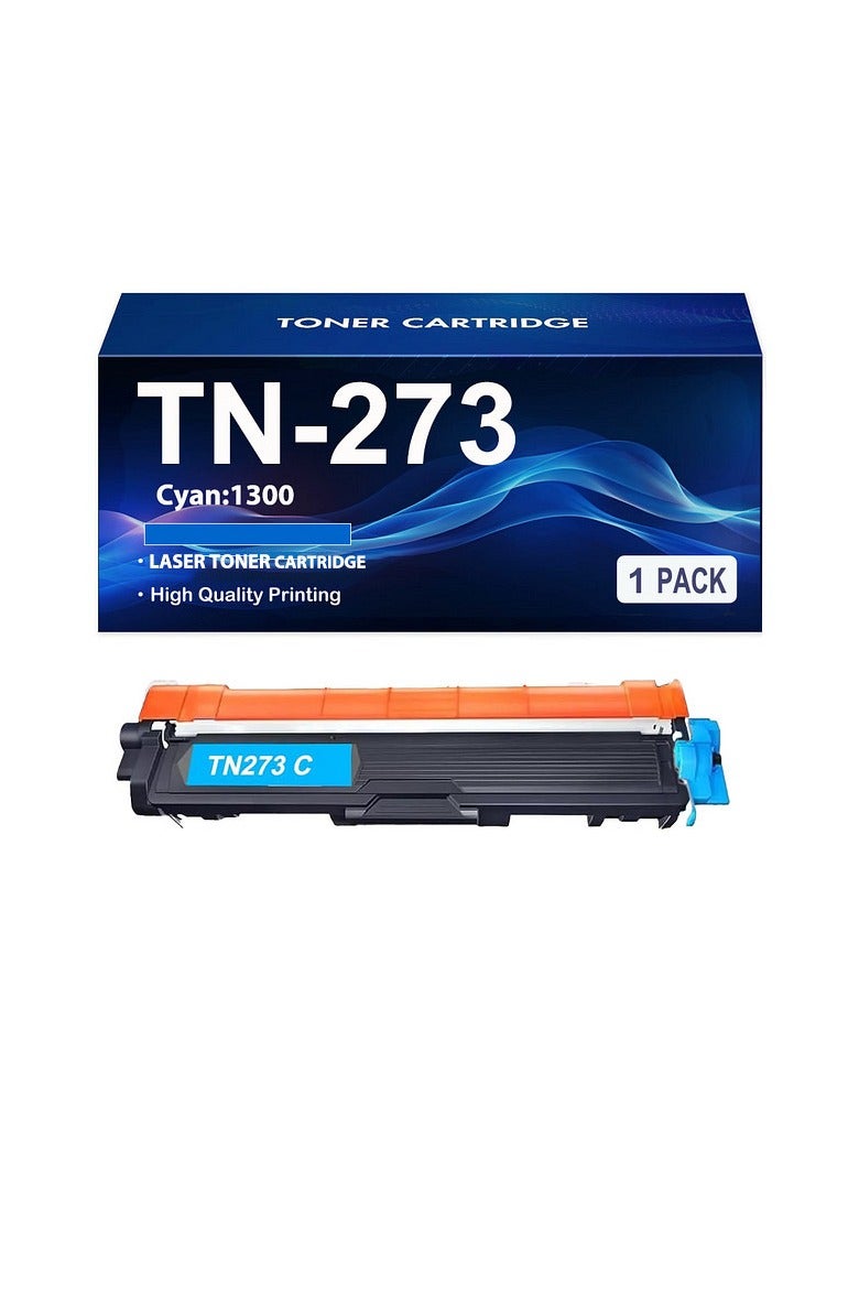 TN273 TN-273 Compatible Toner Cartridge Replacement use for Brother Color LaserJet HL-L3270CDW HL-L3290CDW HL-L3210CW HL-L3230CDW Series Printers Cyan - Image 1