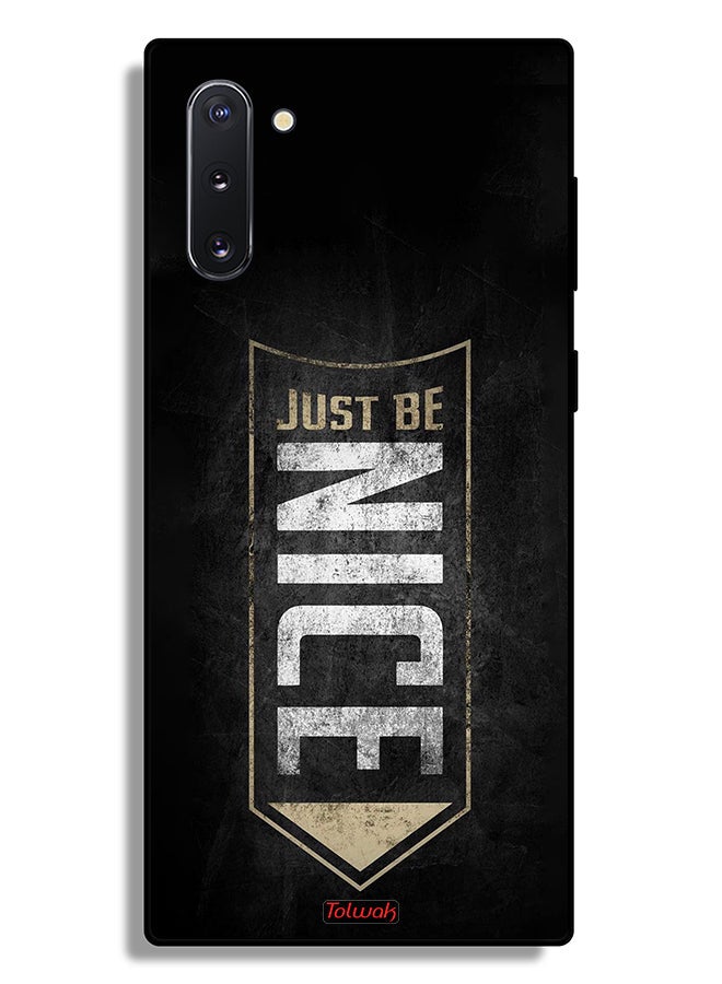 Tolwak Samsung Galaxy Note 10 Protective Case Cover Just Be Nice - Image 2