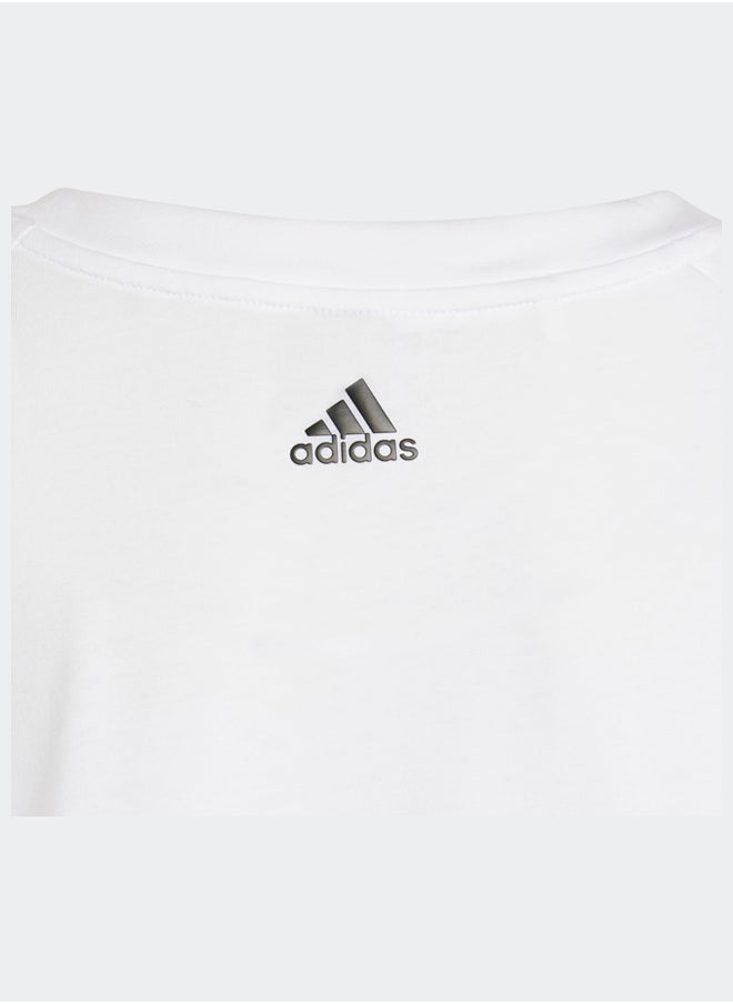 Adidas تي شيرت فضفاض للأطفال من Dance AEROREADY  - Image 5