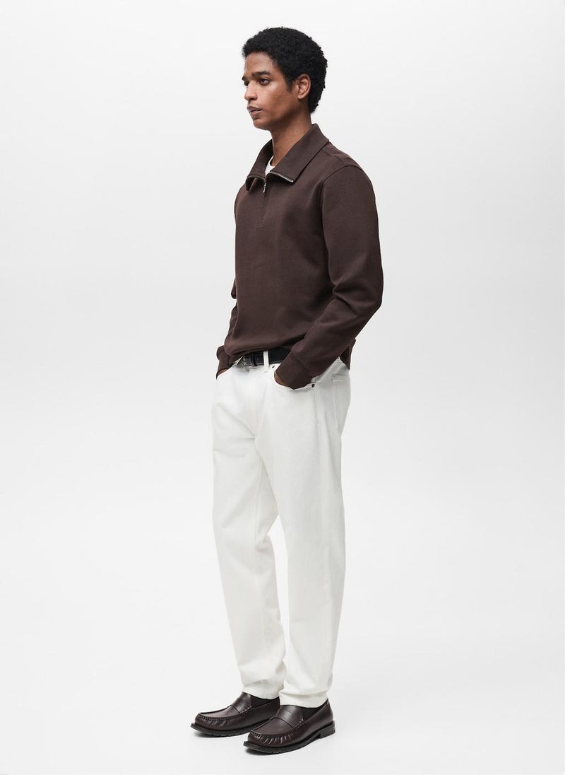 Mango Man - Regular-Fit Zip Sweatshirt - Image 1