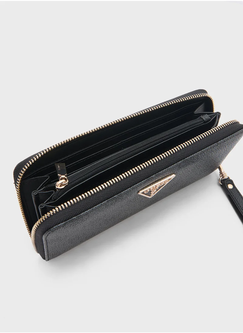 جس Laurel Slg Large Zip Around Wallet
