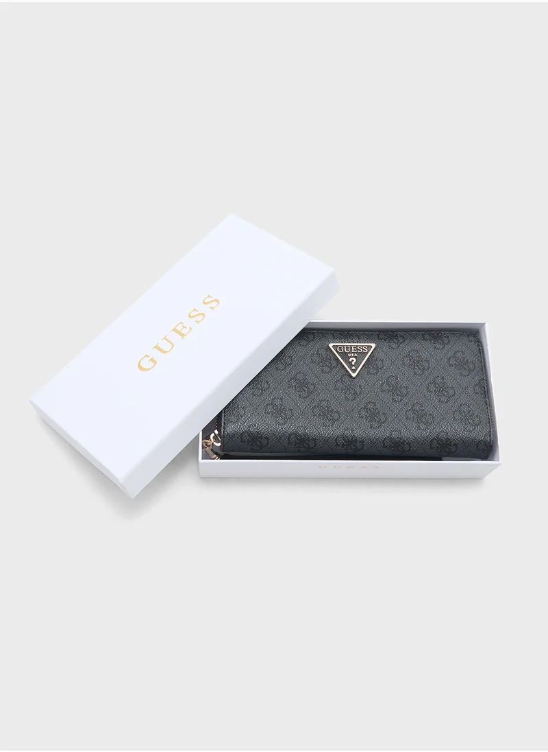 جس Laurel Slg Large Zip Around Wallet