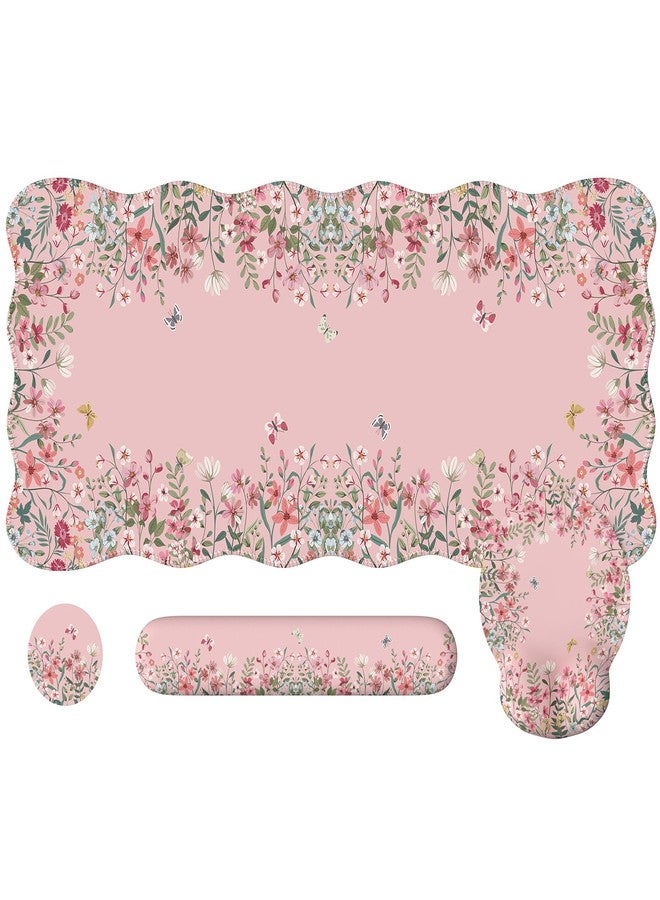 iCasso Large Ergonomic Mouse Pad with Wrist Support - Image 1