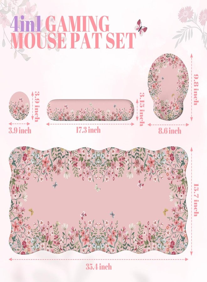 iCasso Large Ergonomic Mouse Pad with Wrist Support - Image 5