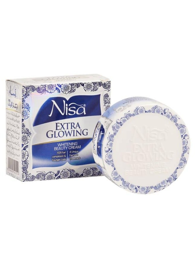 Nisa Extra Glowing Whitening Beauty Cream 2Pcs - Image 2