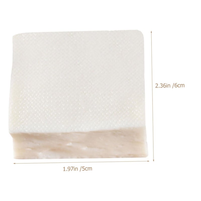 3 Pcs Realistic Artificial Tofu Model Display Prop For Food Photography Bakery Education - Image 3