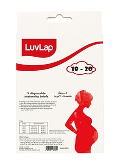 Luvlap Luvlap Disposable Maternity Brief (Size 18-20)  - Image 4