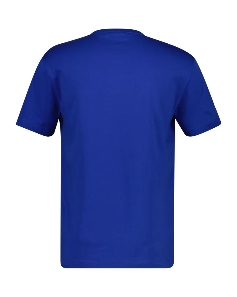 غانت تي شيرت بأكمام قصيرة بتصميم درع تونال بقصة عادية من جانت