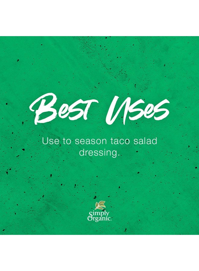 Simply Organic Spicy Taco Seasoning Mix, 1.13 Ounce Packet, Earthy Spice, Kosher, No Artificial Ingredients (Pack of 12) - Image 3