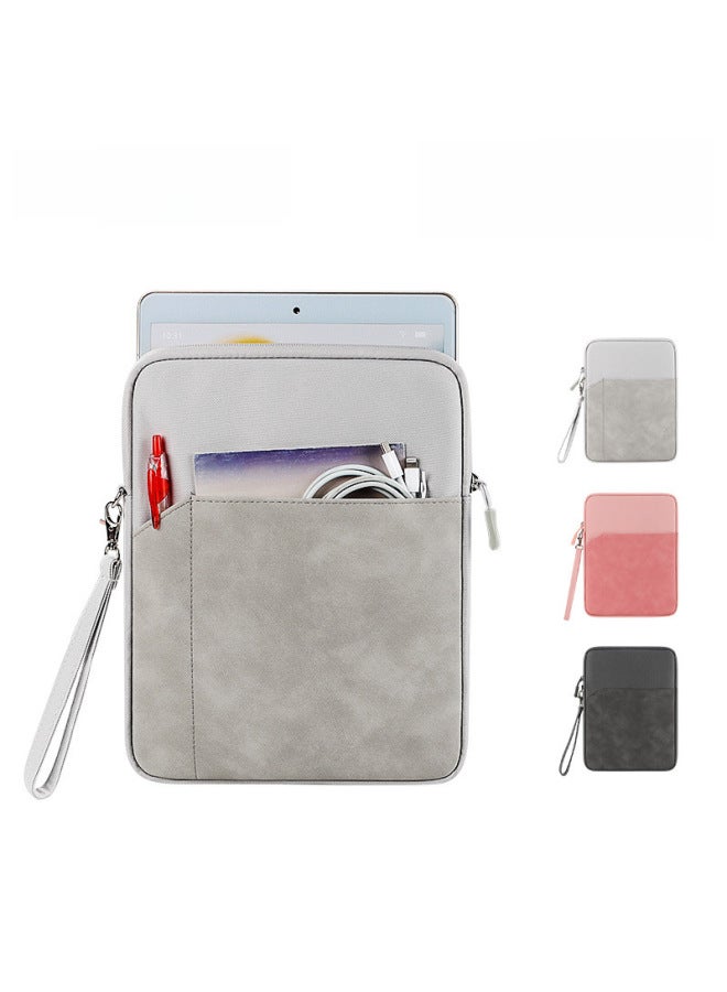 Thin Lightweight Ipad Tablet Bag Inner Sleeve Handheld Storage Bag For Business Travel Logo Customizable-Color:Beauty Powder-Dimensions:9.7-10.8 Inch Universal (For IPAD 11 Inch) - Image 2