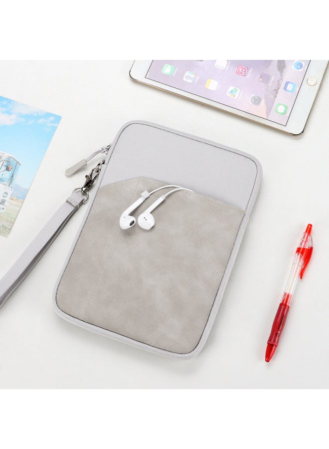 Thin Lightweight Ipad Tablet Bag Inner Sleeve Handheld Storage Bag For Business Travel Logo Customizable-Color:Beauty Powder-Dimensions:9.7-10.8 Inch Universal (For IPAD 11 Inch) - Image 5