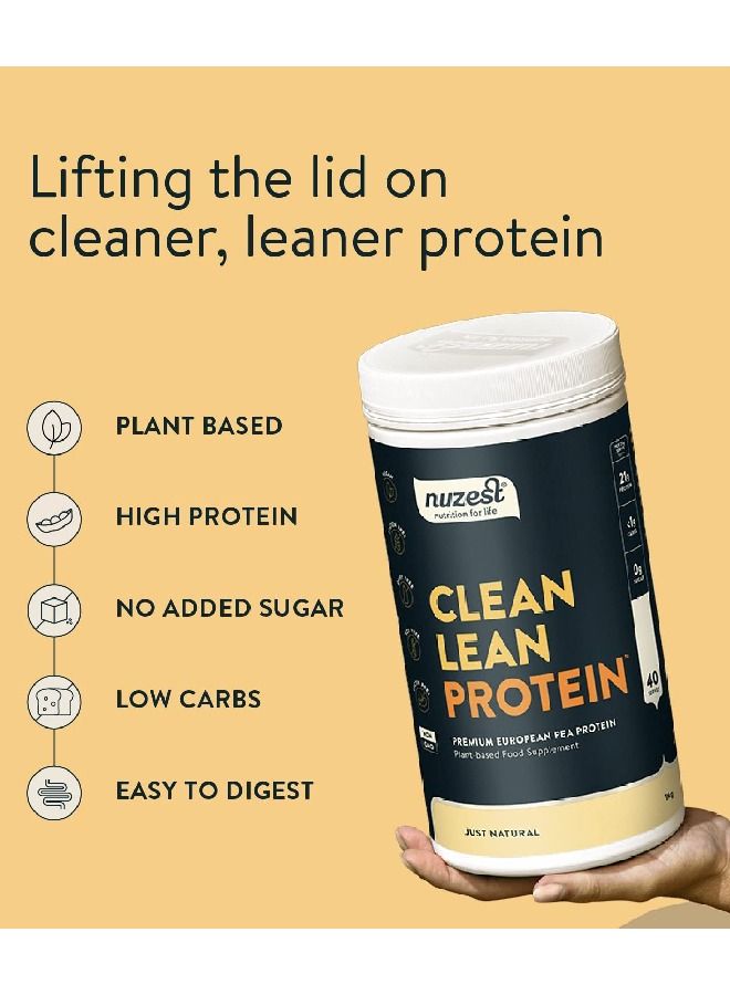 Nuzest Clean Lean Protein, Just Natural, 1kg, 40 Servings - Image 3