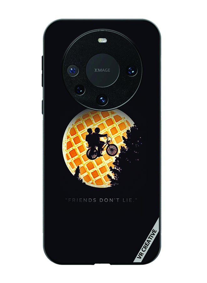 VR CREATIVE Protective Case Cover For Huawei Mate 60 Pro Plus Friends Don't Lie Design Multicolour - Image 1