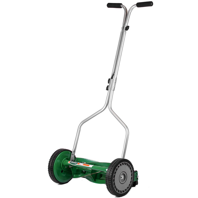 Scotts Outdoor Power Tools 304-14S 14-Inch 5-Blade Push Reel Lawn Mower, Green - Image 1