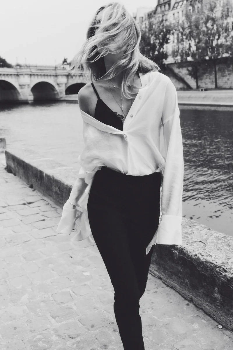 H&M Zip-hem trousers