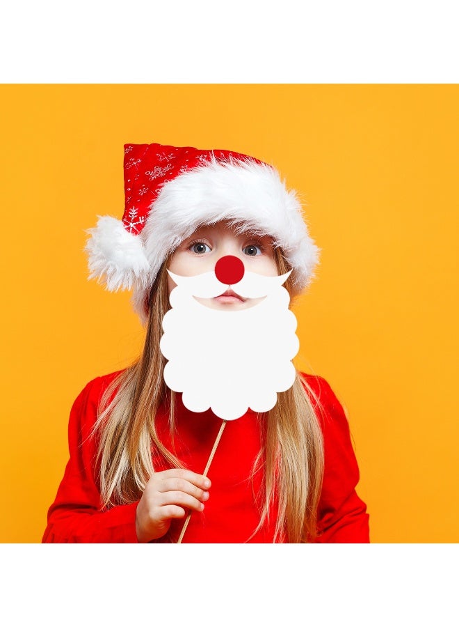 20 PCS Christmas Party Photo Booth Props with Stick, Ugly Christmas Sweater Selfie Props Tacky Sweater Party Decorations Sweater Photo Booth Props for Xmas Winter Party Supplies - Image 2