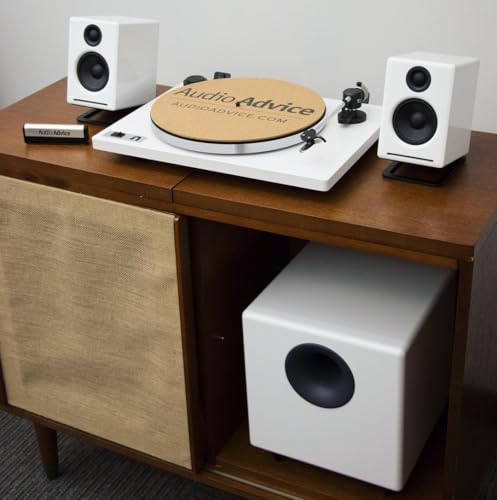 Audioengine S8 Powered Subwoofer Speaker - 250W 8-inch Home Woofer with Built-in Amplifier and Dual Audio Inputs for Home Audio - Image 5